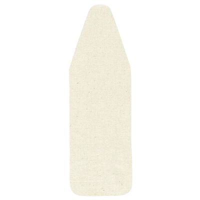 Household Essentials Universal Ironing Board Cover and Pad | Fits Standard and Wide Top Boards | Beige