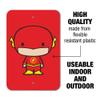GRAPHICS & MORE The Flash Cute Chibi Character Home Business Office Sign view 2