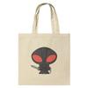 GRAPHICS & MORE Aquaman Movie Black Manta Chibi Character Grocery Travel Reusable Tote Bag view 1