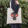 GRAPHICS & MORE Aquaman Movie Black Manta Chibi Character Grocery Travel Reusable Tote Bag view 3