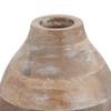 47th & Main Distressed Decorative Flower Vase, Small, Mango Wood view 2