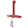 Mud Pie Tin Banner Wreath Hanger (Merry) view 1