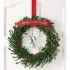 Mud Pie Tin Banner Wreath Hanger (Merry) view 2