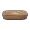 Acacia Wood & Stainless Steel Mezzaluna with Square Cutting Board (Set of 2 Pieces) view 4
