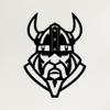 Metal Viking Decor, Viking Silhouette, Nordic Mythology, Home Office Decoration, Norwegian Art, Metal Wall Art (13"W x 18"H / 33x45 cm) view 1