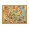 Artery8 Map Clark 1949 Yorkshire England British Railways Artwork Framed Wall Art Print 18X24 Inch view 1