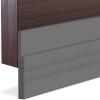 [New Upgrade] Huge Gap Door Draft Stopper, 3.4" W Widened Door Sweep Seal Gap Up to 1.8" for Interior & Exterior Doors - Keeping Draft, Noise, Dust and Unwanted Animals Out,3.4" W x 39" L,Grey view 1