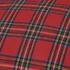 4TH Emotion Set of 2 Christmas Scottish Tartan Plaid Throw Pillow Covers Cushion Case Polyester for Farmhouse Home Decor Red and Green, 18 x 18 Inches view 2