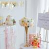 10 Pcs Tabletop Gold Metal Wedding Flower Trumpet Vase, 16.5 inch Table Decorative Centerpiece Artificial Flower Arrangements for Anniversary Ceremony Party Birthday Event Home Decoration (Gold) view 3