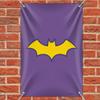 Batman Batgirl Logo Home Business Office Sign view 2