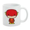 The Flash Cute Chibi Character Ceramic Coffee Mug, Novelty Gift Mugs for Coffee, Tea and Hot Drinks, 11oz, White view 1