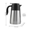 1300ml Car Truck Travel Electric Kettle Pot Heated Water Cup Stainless Steel Small Appliances 12V/24V (12V Car) view 2