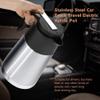 1300ml Car Truck Travel Electric Kettle Pot Heated Water Cup Stainless Steel Small Appliances 12V/24V (12V Car) view 3