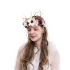 Cntqiang Vintage Creative Bridal Headpiece Gothic Tree Branches Deer Antlers Headband Cosplay Party Props Headpieces view 1