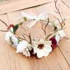 Cntqiang Vintage Creative Bridal Headpiece Gothic Tree Branches Deer Antlers Headband Cosplay Party Props Headpieces view 4