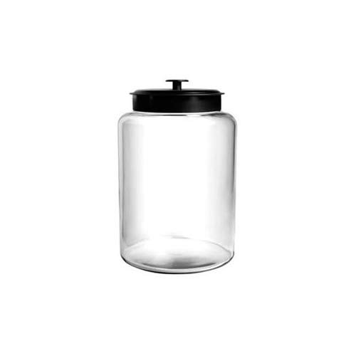 2.5 gallon Modern Montana Jar, Black Metal Cover