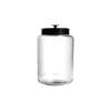 2.5 gallon Modern Montana Jar, Black Metal Cover view 1