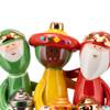 Alessi AGJ01 4 Uno, Due, TRE Re Magi - Design Nativity Scene Figurine, Hand Decorated Porcelain, Three Wise Men Characters view 3