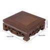 Hztyyier Oriental Furniture Wooden Display Stand, Decorative Plant Holder for Office or Home Use view 2