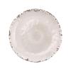 Supreme Housewares 4-Piece 6 Inch Melamine Dessert Plates Appetizer Dinner Plates Small Serving Plates Party Plates Round Plate for Dessert Snack Fruit Side Dishes (Crackle Cream) view 2