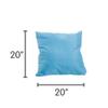 20 inch Pillows by Environments, Set of 6 in Nature Colors for Homes, Schools, daycares and playrooms view 3