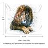 Suklly Suklly Male Lion Tapestry Bright Color Colour Tapestry 60 X 80 Inches for Home Dorm Picnic Mat Beach Towel view 4