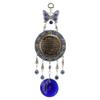 Blue Evil Eye, Turkish Blue Beads Amulet Delicate Blue Glass Ornament Home Protection Wall Hanging Decor for Lucky view 1