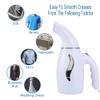 ITSHAND Portable Garment Steamer Handheld Mini Steam Iron 180ml Hanging Fabric Steamer for Clothes,Home,Travel etc view 2