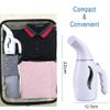 ITSHAND Portable Garment Steamer Handheld Mini Steam Iron 180ml Hanging Fabric Steamer for Clothes,Home,Travel etc view 4