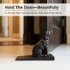 Lulu Decor Cast Iron Heavy Duty 6 lbs 8 oz Dog Door Stopper with Base, Measures 7" H, 3.5" W and 8.25" L, Cute, Good Looking Dog view 4