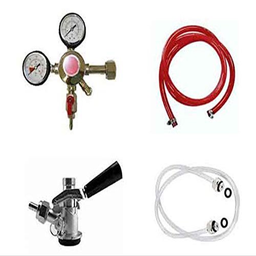 NY Brew Supply Jockey Box Dispensing System - 1 Tap, Commercial Keg (Sanke "D") - NO CO2 TANK