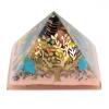 Ancient Wisdom Lrg Organite Pyramid 70mm - Treeearth base view 1