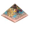 Ancient Wisdom Lrg Organite Pyramid 70mm - Treeearth base view 2