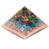 Ancient Wisdom Lrg Organite Pyramid 70mm - Treeearth base view 3