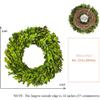 Boxwood Wreath 14" Preserved Natural Boxwood Wreath Home Decor Keep Fresh for Years Home Wreath Decor (Preserved Boxwood) view 3