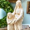 Boxwood Wreath 14" Preserved Natural Boxwood Wreath Home Decor Keep Fresh for Years Home Wreath Decor (Preserved Boxwood) view 4