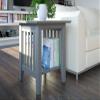 AFI, Mission End Table, Grey view 2