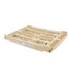 SLOWER SLW163 Folding Container Box, Stacking, Storage Box, Sand, Size L view 4