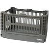 Slower SLW164 Storage Case, Folding Container Box, Stacking, Storage Box, Olive, Size L view 1