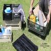 Slower SLW164 Storage Case, Folding Container Box, Stacking, Storage Box, Olive, Size L view 2