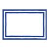 Caspari Border Stripe Place Cards in Blue Foil, 32 Included view 2
