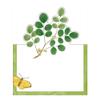 Caspari Coromandel Garden Die-Cut Place Cards in Ivory, 40 Included view 2