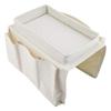Couch Sofa Chair Armrest Caddy Hanging TV Remote Control Magazines Holder Storage Couch Storage Bag with Cup Holder Tray(Beige) view 1