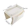 Couch Sofa Chair Armrest Caddy Hanging TV Remote Control Magazines Holder Storage Couch Storage Bag with Cup Holder Tray(Beige) view 2