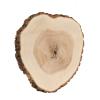 14-18 Inch Wide Natural Round Poplar Wooden Slices Discs for Rustic Wedding Centerpieces, Party Table Dcor, DIY Crafts, Cake Stands, Wood Burning, and Home Decorations view 1