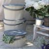 Hachimankasei 239734 Sceltevie Omnioutil Basket, Luxe Gray, Mini, 1.5 gal (4 L), Natural Luxe view 4