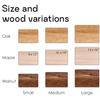 Personalized Walnut Wood Cutting Board  Custom Engraving with Family Name  8x12 Inches  Gift for Anniversary, Wedding, Christmas, Housewarming, Mothers Day  Great for Parents and Friends view 2