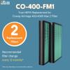 Filter-Monster Replacement with Carbon Filter Set Compatible with Coway view 2