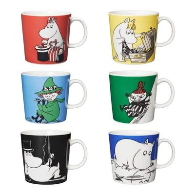 Arabia 1028335 Porcelain Mug Set