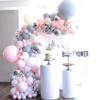 18 inch Pastel Balloons for Parties 10 pcs Macaron Latex Balloons for Birthday Wedding Engagement Anniversary Christmas Festival Picnic or Any Friends & Family Party Decorations-Gray view 3
